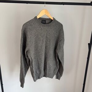 Jos. A. Bank Charcoal Crewneck Sweater for Men